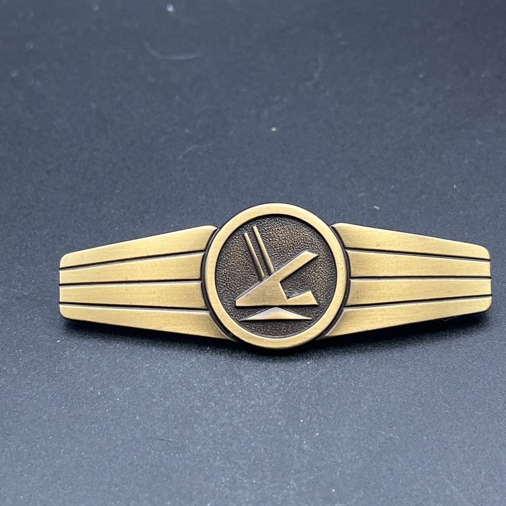 Vintage German Army Military Service Bronze Tone Lapel Hat Pin